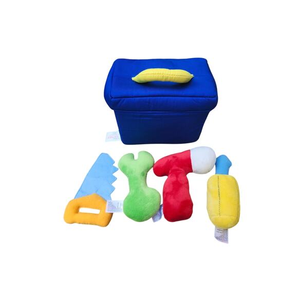 Baby GUND My First Tool Set Baby Kids Plush Play Set, Sensory Toys Rattle - Picture 5 of 9